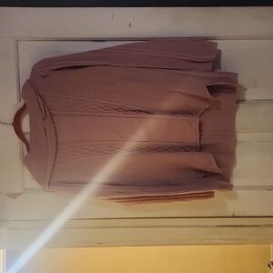 Pink sweater